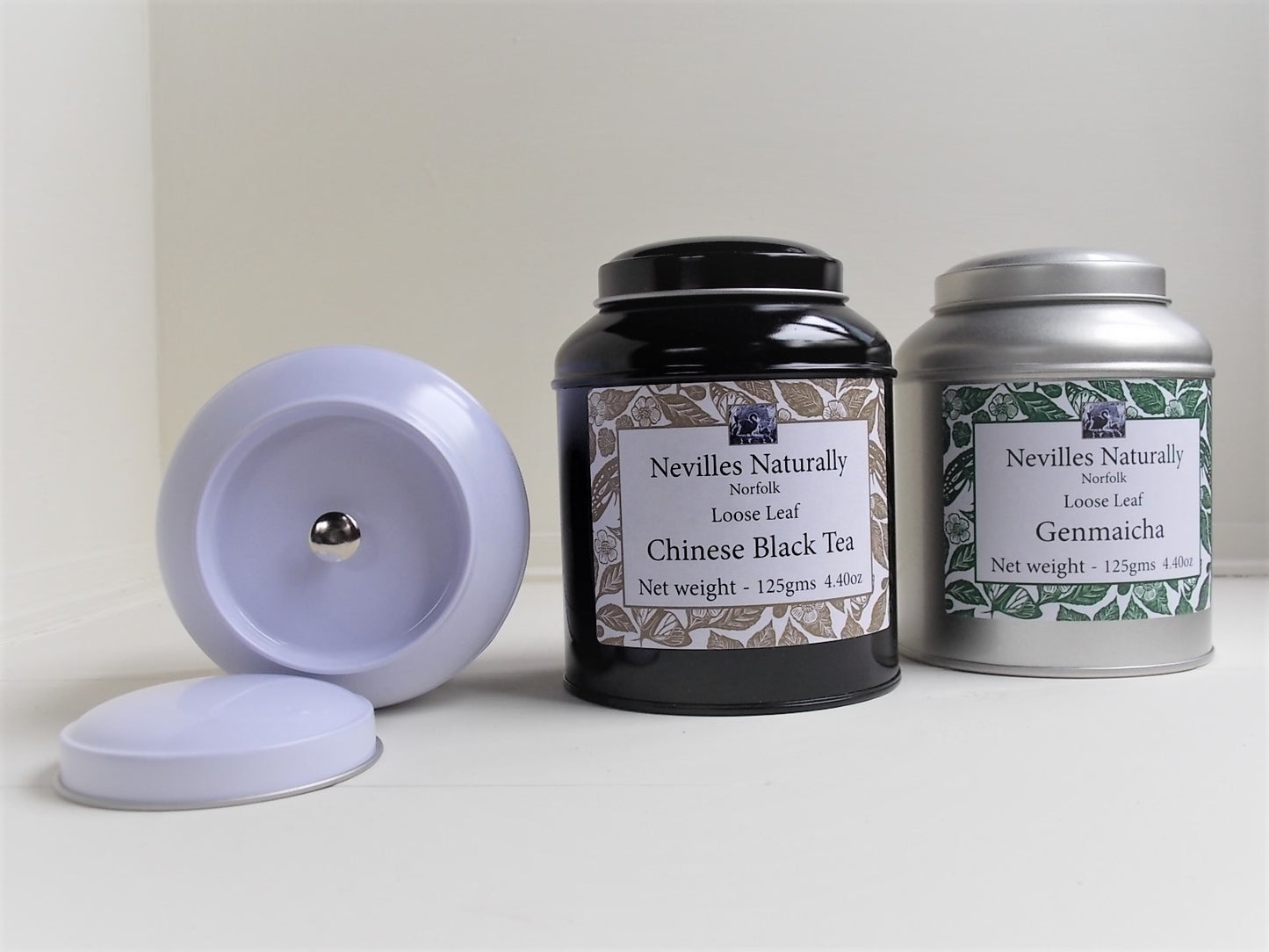 Organic Pearl Green Tea in a Caddie