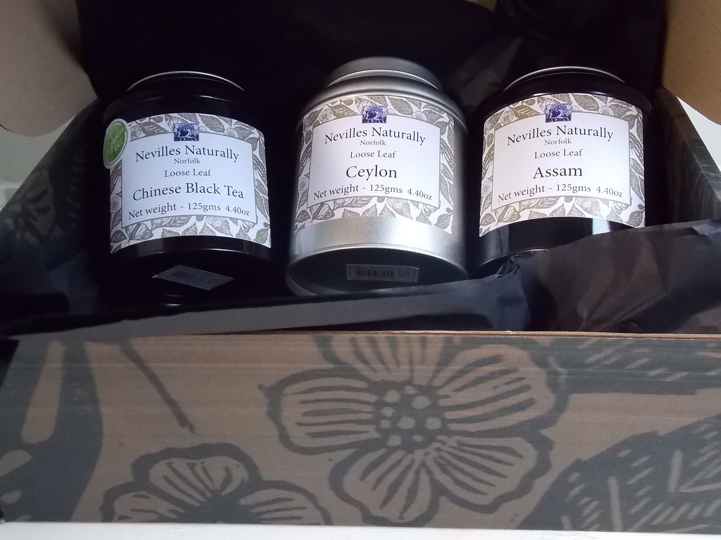 3 Caddies of Green Tea