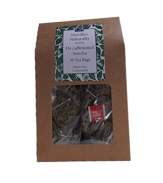 Decaffeinated Organic Sencha Green Pyramid Tea Bags