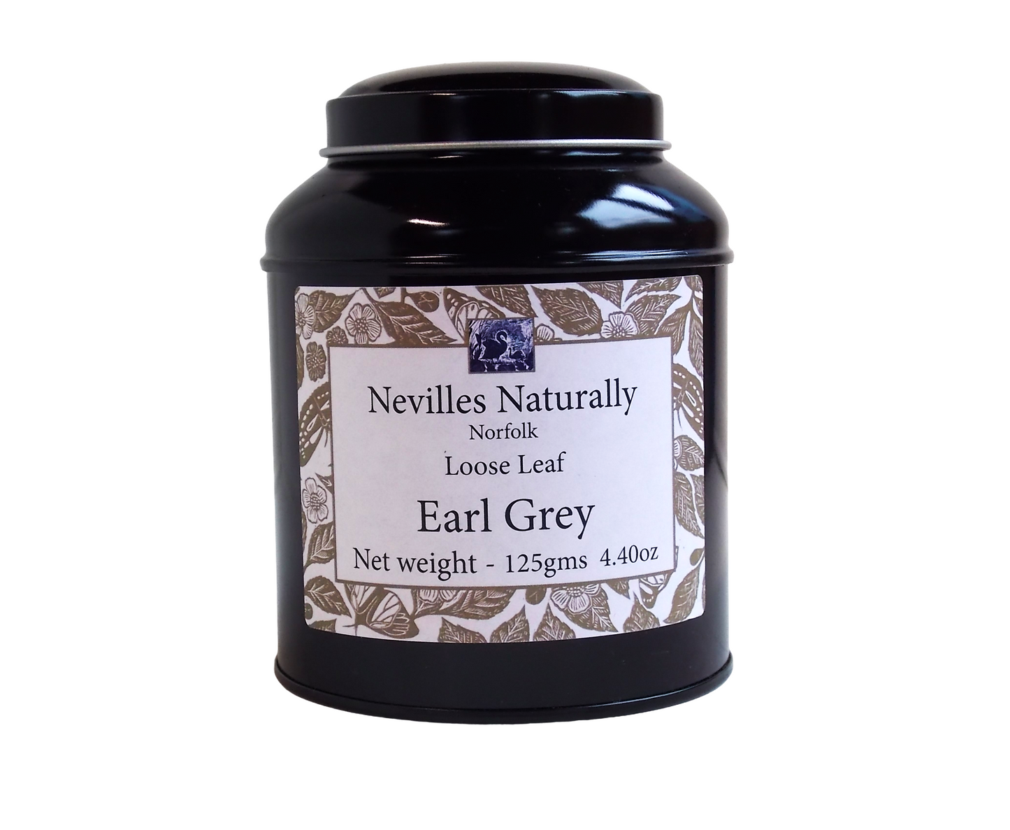 Earl Grey Loose Leaf Tea in a Caddie