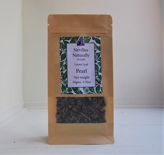 Organic Pearl Green Tea in Pouch