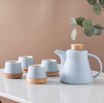 Nordic Style Ceramic Infuser Tea Set