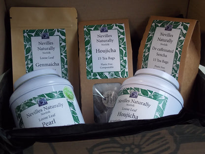 3 Caddies of Green Tea