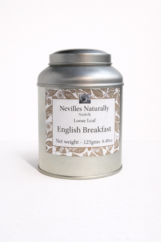 English Breakfast Loose Leaf Tea in Caddy