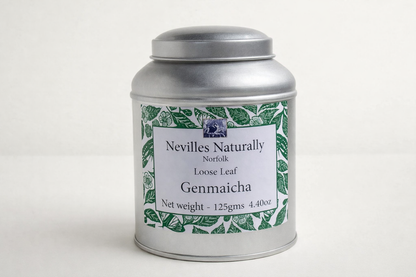 Genmaicha Loose Leaf Tea in Caddy