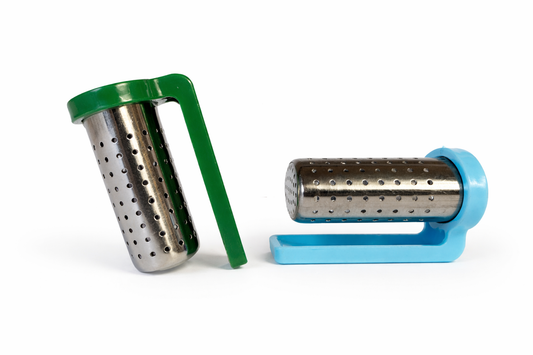 To help you get started, each loose leaf order includes a simple stainless steel infuser.