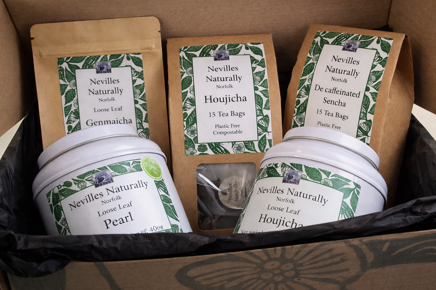 A Hamper of Green Teas