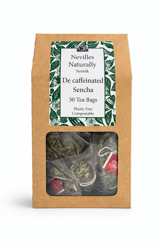 Decaffeinated Organic Sencha Green Pyramid Tea Bags
