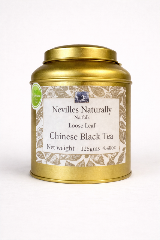Organic Chinese Black Tea in a Caddie
