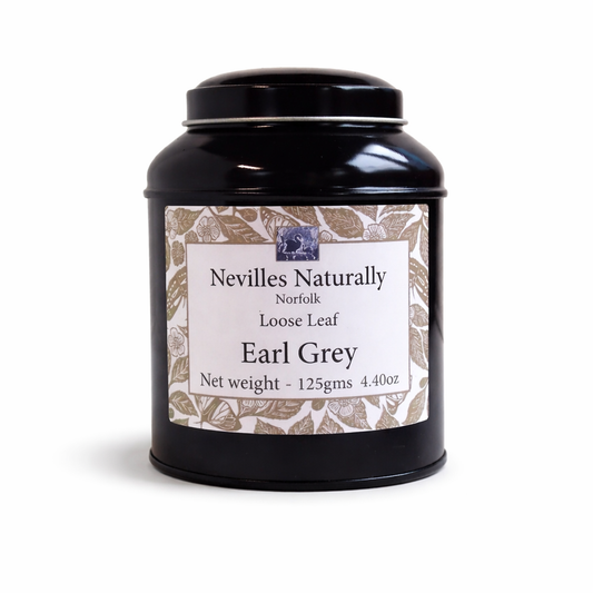 Earl Grey Loose Leaf Tea in a Caddie