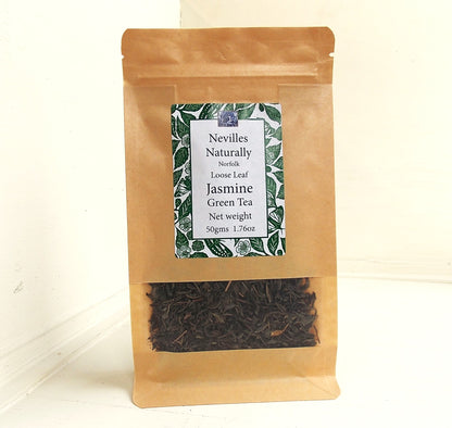 Jasmine Green Tea in a Pouch