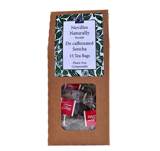 Decaffeinated Organic Sencha Green Pyramid Tea Bags